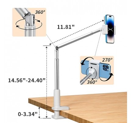 Stepless adjustment phone holder x6 (10905)