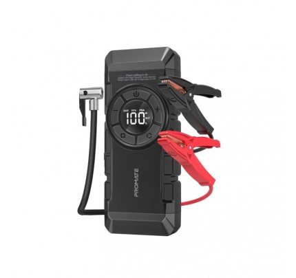 PROMATE JUMPSTARTER 2000A/12V With air compressor&Led flash light 12000mah(10665)