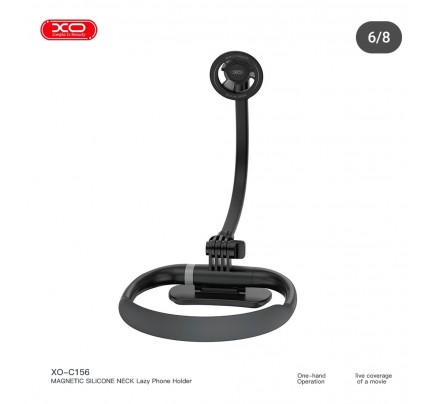 xo magnetic silicone neck lazy phone holder (75203)