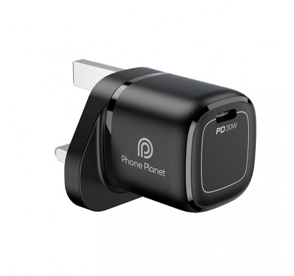 NEW PHONE PLANET WALL CHARGER 30W TYPE-C PD PORT(11231)